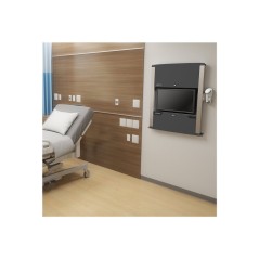 CareFit 24-inch Sit-Stand Enclosure Blck