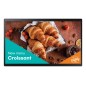 Samsung QB24C-T Écran plat de signalisation numérique 61 cm (24") LED Wifi 250 cd/m² Full HD Noir Écran tactile Intégré dans le Samsung QB24C-T Écran plat de signalisation numérique 61 cm (24") LED Wifi 250 cd/m² Full HD Noir Écran tactile Intégré dans le