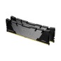 Kingston Technology FURY 16 Go 4000 MT/s DDR4 CL19 DIMM (Kits de 2) Renegade Black