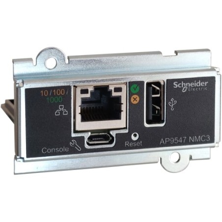 APC Carte de gestion onduleur Easy UPS 3PH - Carte de communication SNMP WEB