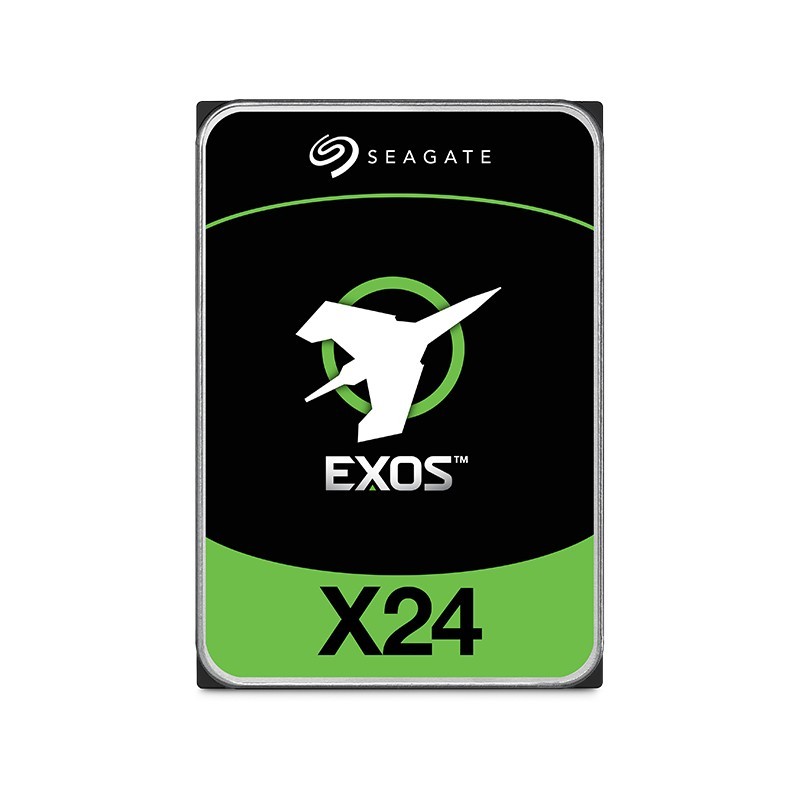 Seagate Exos X24 disque dur 24 To 7200 tr/min 512 Mo 3.5" SATA Seagate Exos X24 disque dur 24 To 7200 tr/min 512 Mo 3.5" SATA