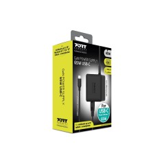 POWER SUPPLY GaN 65W - TYPE C - AC CABLE