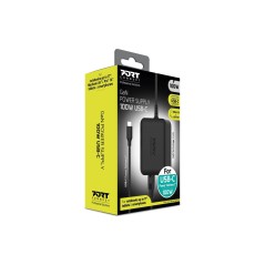 POWER SUPPLY GaN² 100W TYPEC AC CABLE EU