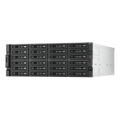 QNAP TL-R2400PES-RP Boîtier de disques de stockage Boîtier disque dur SSD Noir, Gris 2.5 3.5"