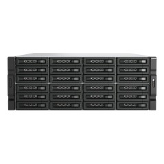 QNAP TL-R2400PES-RP Boîtier de disques de stockage Boîtier disque dur/SSD Noir, Gris 2.5/3.5"