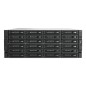 QNAP TL-R2400PES-RP Boîtier de disques de stockage Boîtier disque dur/SSD Noir, Gris 2.5/3.5"
