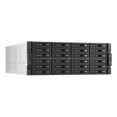 QNAP TL-R2400PES-RP Boîtier de disques de stockage Boîtier disque dur SSD Noir, Gris 2.5 3.5"