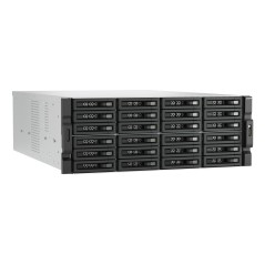 QNAP TL-R2400PES-RP Boîtier de disques de stockage Boîtier disque dur SSD Noir, Gris 2.5 3.5"
