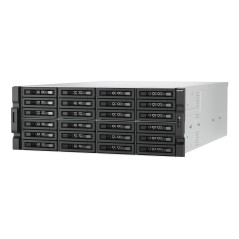 QNAP TL-R2400PES-RP Boîtier de disques de stockage Boîtier disque dur SSD Noir, Gris 2.5 3.5"