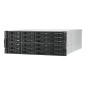 QNAP TL-R2400PES-RP Boîtier de disques de stockage Boîtier disque dur/SSD Noir, Gris 2.5/3.5"