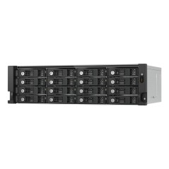 QNAP TL-R1600PES-RP Boîtier de disques de stockage Boîtier disque dur SSD Noir, Gris 2.5 3.5"