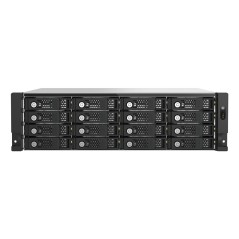 QNAP TL-R1600PES-RP Boîtier de disques de stockage Boîtier disque dur/SSD Noir, Gris 2.5/3.5"
