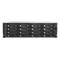 QNAP TL-R1600PES-RP Boîtier de disques de stockage Boîtier disque dur/SSD Noir, Gris 2.5/3.5"