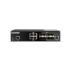 QNAP QSW-M3212R-8S4T commutateur réseau Géré 10G Ethernet (100 1000 10000) 1U