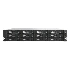 QNAP TL-R1200PES-RP Boîtier de disques de stockage Boîtier disque dur/SSD Noir, Gris 2.5/3.5"