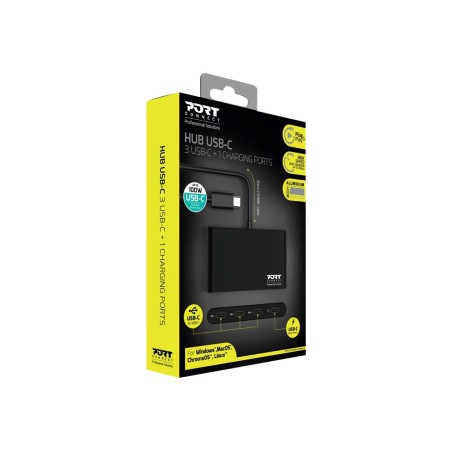 USB HUB TYPE C - 4 PORTS TYPE C