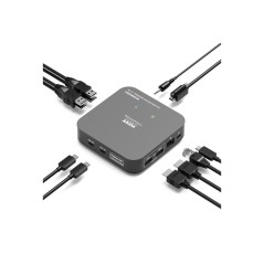 DOCKING STATION UNIVER- 2x4K 2xHDMI EU