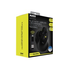 MOUSE ERGO RECHARGEABLE BLTH TRACK BALL