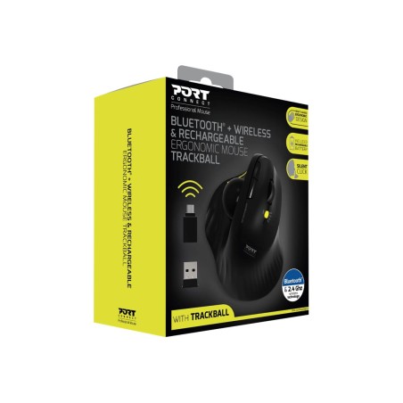 MOUSE ERGO RECHARGEABLE BLTH TRACK BALL