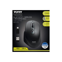 MOUSE OFFICE EXECUTIVE RECHARGEABLE BLUE