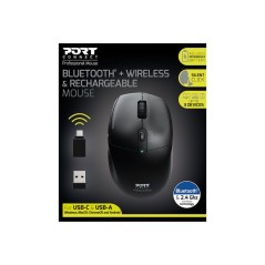 MOUSE OFFICE PRO RECHARGEABLE BLUET comb