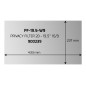 PRIVACY FILTER 2D - 19.5' 16/9-433 x 237