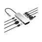 DOCKING TYPE C 9IN1 1x4K HDMI 85W RETAIL