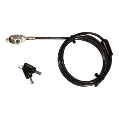 SECURITY CABLE UNIVERSAL SWITCHABLE LOCK