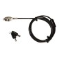 SECURITY CABLE UNIVERSAL SWITCHABLE LOCK