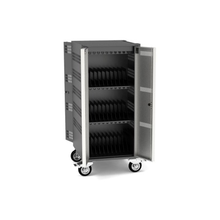 CHARGING CABINET 30 NOTEBOOKS+RACK 19"