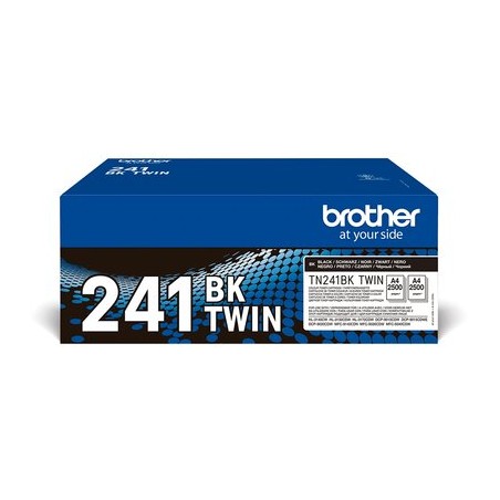 Brother TN-241BKTWIN Cartouche de toner 2 pièce(s) Original Noir