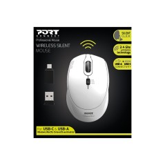 MOUSE OFFICE PRO SILENT WIRELESS - WHITE