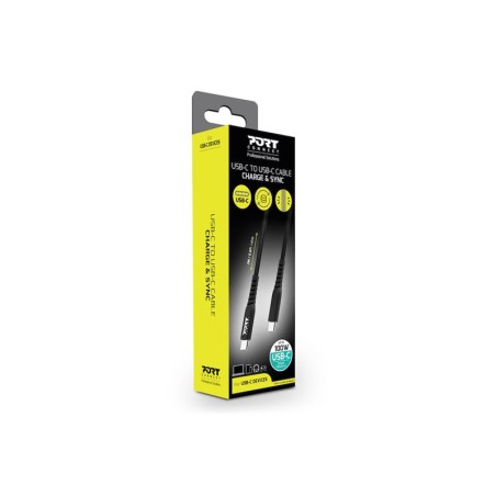 CABLE TYPE C TO TYPE C 2M PD 100W - CHAR