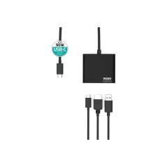 DOCKING MINI TYPE C HDMI+USB3+USB-C