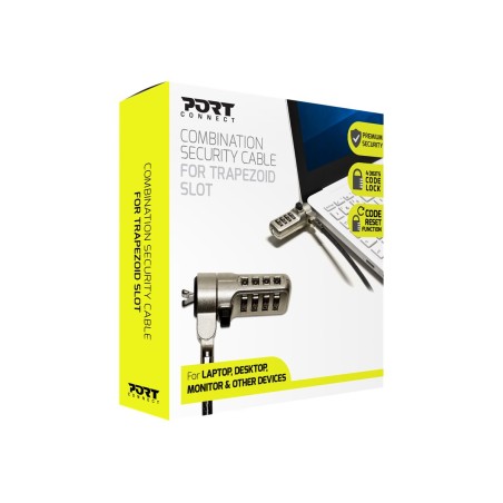 SECURITY CABLE COMBINATION - NOBLE WEDGE