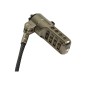 SECURITY CABLE COMBINATION - NOBLE WEDGE SECURITY CABLE COMBINATION - NOBLE WEDGE