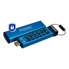 Kingston Technology IronKey Keypad 200C USB-C de 512 Go, FIPS 140-3 niveau 3 AES-256