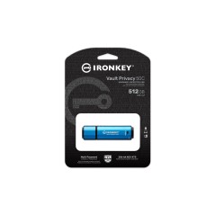Kingston Technology IronKey 512Go USB-C Vault Privacy 50C chiffrée AES-256, FIPS 197