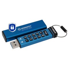 Kingston Technology IronKey Keypad 200 de 256 Go, FIPS 140-3 niveau 3, chiffrement AES-256