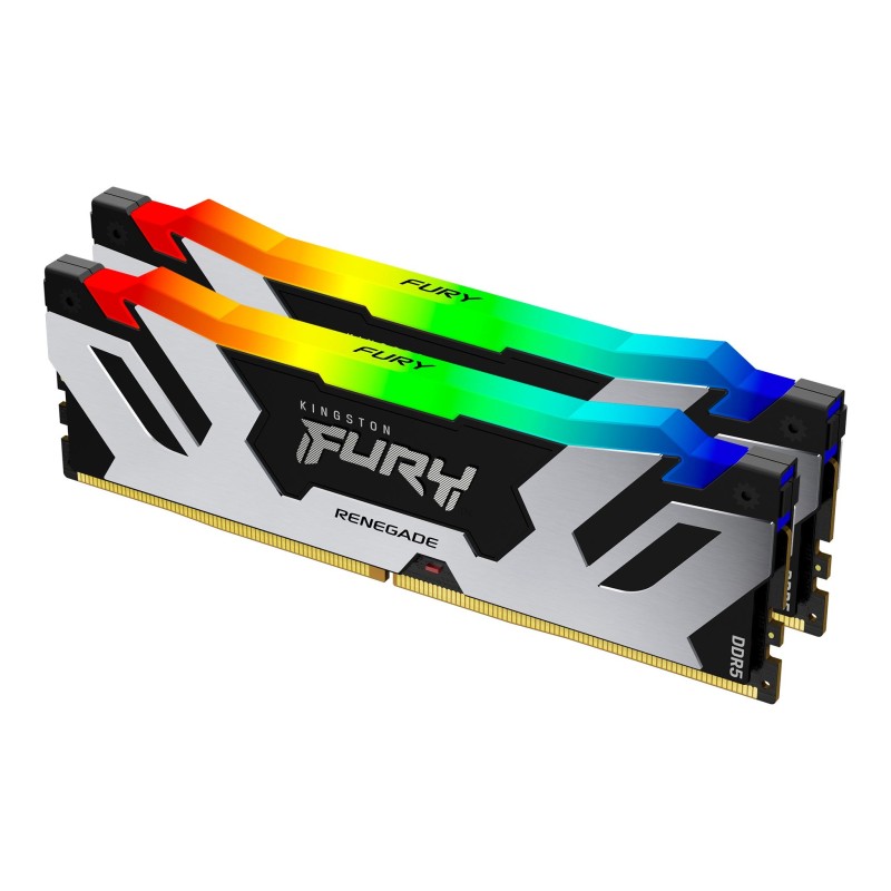 Kingston Technology FURY 96Go 6400MT/s DDR5 CL32 DIMM (Kit de 2) Renegade RGB XMP