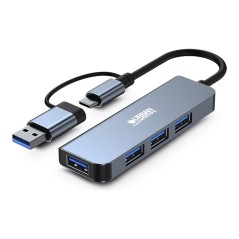 MINEE : HUB USB-A/C AVEC 4 PORTS USB-A