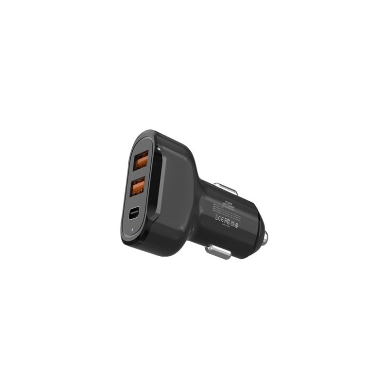 POWEE: CHARGEUR DE VOITURE 30W AVEC 2 US