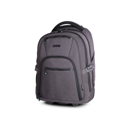 HEAVEE GREEN: TROLLEY TRAVEL BACKPACK 1