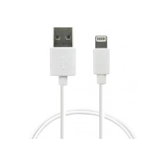 USB-A to LIGHTNING MFI 80CM- WHITE