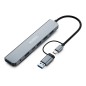 MINEE 7 IN 1 : USB-A/C HUB WITH 5 USB-A