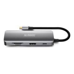 HUBEE 8 IN 1 : HUB USB-C WITH 3 USB