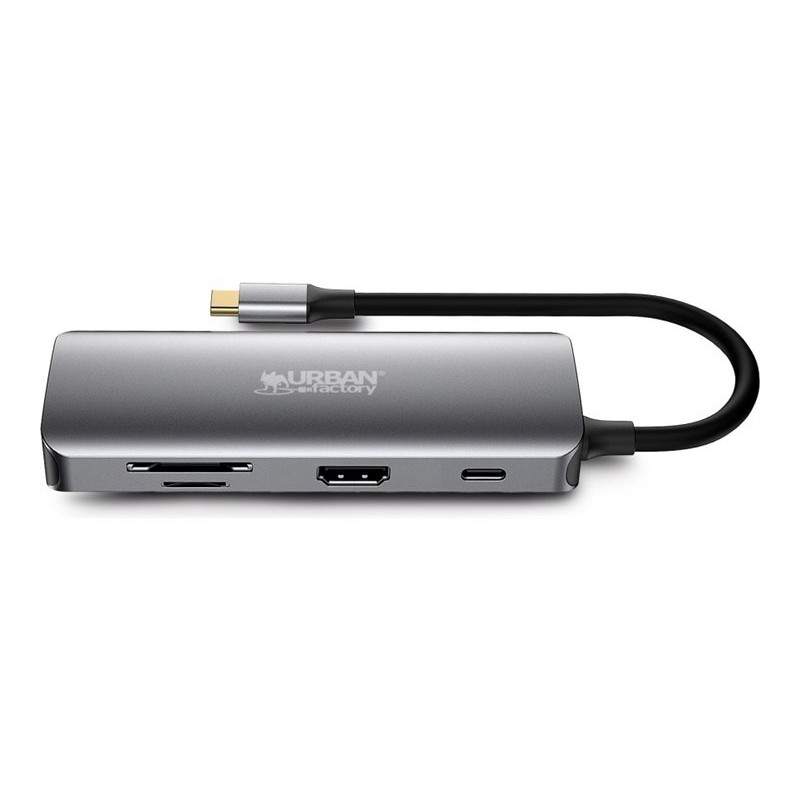 HUBEE 8 IN 1 : HUB USB-C WITH 3 USB HUBEE 8 IN 1 : HUB USB-C WITH 3 USB