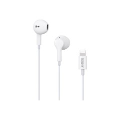 White Lightning MFI Earphones