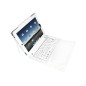 Keyboard WHITE Sleeve AZERTY IPAD 2