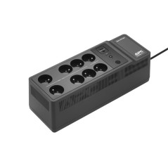 APC Back-UPS BE850G2-FR - Onduleur 8x broches terre (Belgique), 850VA, 2 chargeurs USB, 1 port data USB